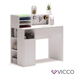 Vicco Schreibtisch Weiß 100 X 100 X 50 Cm Holzwerkstoff -VIDAXL || HOMCOM Verkäufe 010dae804e4eef261ff7e795abbff7f5