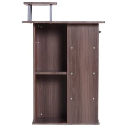 HOMCOM Computertisch Schreibtisch Bürotisch PC Tisch Arbeitstisch Kombitisch Braun -VIDAXL || HOMCOM Verkäufe 01eab36e8613334b7920b298f9e729e3