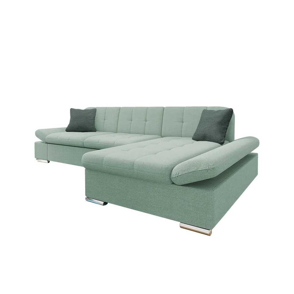 Mirjan24 Ecksofa Malwi Premium, Polsterecke, L-Form Schlafsofa, Eckcouch Mit Bettkasten (Terra 05 + Terra 05 + Terra 02, Seite: Rechts) 2 Mirjan24 Ecksofa Malwi Premium, Polsterecke, L-Form Schlafsofa, Eckcouch Mit Bettkasten (Terra 05 + Terra 05 + Terra 02, Seite: Rechts) – Bild 2