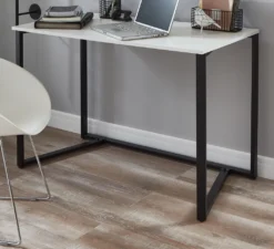 Inter-Furn Klappbarer Schreibtisch Herold Esche Weiß Melamin/Metall Schwarz 110 X 75 X 60 Cm -VIDAXL || HOMCOM Verkäufe 03b31d75e681e888c671673b39c08efd