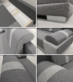 Sofa Mit Schlaffunktion Imola - Schlafsofa Mit Bettkasten, Couch, Bettsofa, Polstersofa, Klappsofa, Sofagarnitur (Grau (Sawana 05 + Sawana 21)) 7 Sofa Mit Schlaffunktion Imola - Schlafsofa Mit Bettkasten, Couch, Bettsofa, Polstersofa, Klappsofa, Sofagarnitur (Grau (Sawana 05 + Sawana 21)) -VIDAXL || HOMCOM Verkäufe 069f964a6298d81ec6ec0e8f47d78717