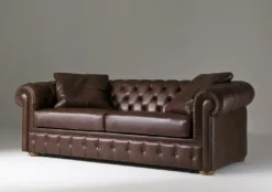 JV Möbel Chesterfield Sofa 3 Sitzer Schlafsofa + Bettfunktion Leder Sofas -VIDAXL || HOMCOM Verkäufe 0816030920d051ef0de765ee0d13fe30