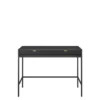 Mirjan24 Schreibtisch / Schminktisch Nandu T104, Elegante Kosmetiktisch, Frisiertisch, Schlafzimmer Kollektion (Farbe: Schwarz)