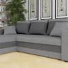 Mirjan24 Ecksofa Fano Lux, Eckcouch Mit Zwei Bettkasten Und Schlaffunktion, L-Form Sofa Seite Universal Vom Hersteller (Lux 05 + Lux 06)