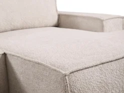 Ecksofa Mit Schlaffunktion - Bouclé-Stoff - Beige - Ecke Rechts - AMELIA Von PASCAL MORABITO -VIDAXL || HOMCOM Verkäufe 0adde2348afe6f94c9eadecc3f5bee56