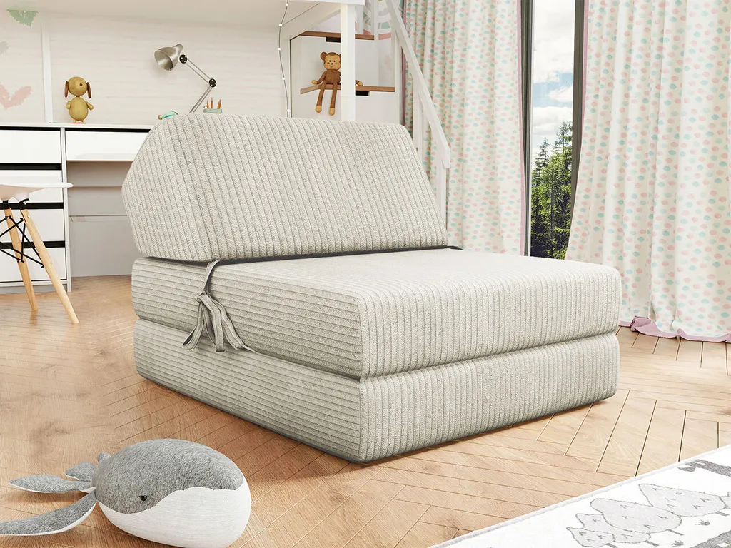 Mirjan24 Sofa Kevin Cord Mit Schlaffunktion, Schlafsofa, Bettsessel, Klappmatratze (Farbe: Poso 100) 2 Mirjan24 Sofa Kevin Cord Mit Schlaffunktion, Schlafsofa, Bettsessel, Klappmatratze (Farbe: Poso 100) – Bild 2