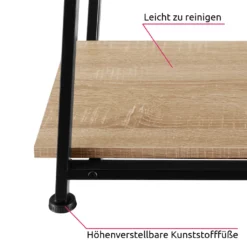 Tectake Schreibtisch Paisley 120x50x73,5cm - Industrial Holz Hell, Eiche Sonoma -VIDAXL || HOMCOM Verkäufe 0cbcd3d0f3254fb40f9cafeddf041f0e