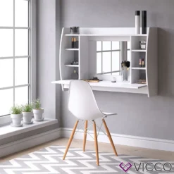 VICCO Wandschminktisch Max Frisiertisch Frisierkommode Schminktisch Weiß 13 VICCO Wandschminktisch Max Frisiertisch Frisierkommode Schminktisch Weiß -VIDAXL || HOMCOM Verkäufe 0d14527ad45453922907505203038ffc