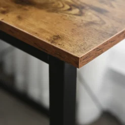 HOMCOM Computertisch, L-förmiger Eckschreibtisch, Schreibtisch, Bürotisch, E1 Spanplatte +Metall, Schwarz+Braun, 150 X 150 X 75 Cm -VIDAXL || HOMCOM Verkäufe 0d3f553d2bc25772f32febbbb24035e7