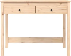 VidaXL Schreibtisch Mit Schubladen 100x50x78 Cm Massivholz Kiefer -VIDAXL || HOMCOM Verkäufe 0ddca15a6d4679896b09dadf6ff0bd9d