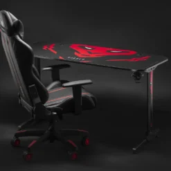 Diablo X-Mate 1400 Gaming Tisch Schreibtisch PC Computertisch Schwarz Ergonomisch Carbon Tischplatte Kopfhörerhaken Getränkehalter Rutschfester Fußschutz (140 X 76 X 66 Cm) -VIDAXL || HOMCOM Verkäufe 0f85bb9c2351f175e5c2000d7bc72403