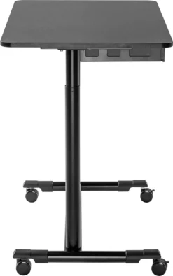 Sitz-Steh-Schreibtisch Pneumatisch Höhenverstellbarer Bürotisch Mit Schublade Und Rollen Ergonomischer Schreibtisch 91,5x56cm -VIDAXL || HOMCOM Verkäufe 107e1b0133a842f63b11d00a113e336b