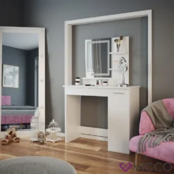 Vicco Schminktisch + LED Spiegel Julia Weiß 90 X 137,5 X 38 Cm Holzwerkstoff -VIDAXL || HOMCOM Verkäufe 1125f3985e5de6e8b5b71582c3a5efa7