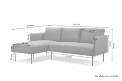 HOMEXPERTS Ecksofa Links MORRIS 138,5 X 192, H 79 Cm Blau 3 Sitzplätze 15 HOMEXPERTS Ecksofa Links MORRIS 138,5 X 192, H 79 Cm Blau 3 Sitzplätze -VIDAXL || HOMCOM Verkäufe 11ced7b7314c97bee006a9ad3bea1874