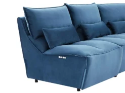 Relaxsofa Elektrisch - Samt - Blau - JUDIE -VIDAXL || HOMCOM Verkäufe 1229d1919a2c6532722496718a1a8d9a
