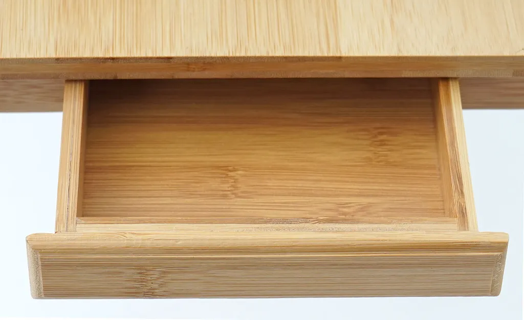 Laptoptisch HWC-B81, Notebooktisch Betttisch Klapptisch Mit Lüftungslöcher Faltbar Höhenverstellbar, Bambus 6 Laptoptisch HWC-B81, Notebooktisch Betttisch Klapptisch Mit Lüftungslöcher Faltbar Höhenverstellbar, Bambus – Bild 6