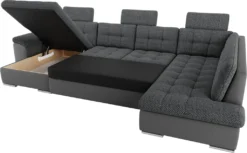 Mirjan24 Ecksofa Presto Bis, Eckcouch, Sofagarnitur Mit Bettkasten Und Schlaffunktion, Wohnlandschaft (Zetta 291 + Zetta 293, Seite: Rechts) -VIDAXL || HOMCOM Verkäufe 12b8c3ff37615994315c474d66a98b98