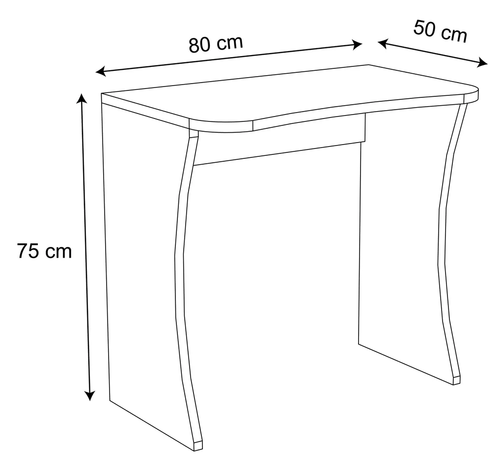 VCM Holz Schreibtisch Computertisch Arbeitstisch Bürotisch Büro Ablagefach Dilus L Weiß / Honig-Eiche 3 VCM Holz Schreibtisch Computertisch Arbeitstisch Bürotisch Büro Ablagefach Dilus L Weiß / Honig-Eiche – Bild 3
