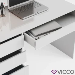 Vicco Schreibtisch Sherry Weiß 120 X 75 X 55 Cm Holzwerkstoff -VIDAXL || HOMCOM Verkäufe 15afe550ab4b3531e734ef29151e8cf1
