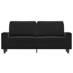 VidaXL 2-Sitzer-Sofa Schwarz 140 Cm Mikrofasergewebe -VIDAXL || HOMCOM Verkäufe 15f9f4196b2fd9b18768031d0d682510