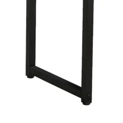 SVITA Uni Bürotisch Nussbaum-Optik Schwarze Metall-Beine Computertisch Schreibtisch Arbeitstisch PC Tisch -VIDAXL || HOMCOM Verkäufe 1664c7efd251973efbbb972aac7b7831