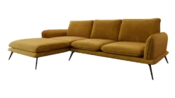 Mirjan24 Ecksofa Portimao LC, Polsterecke Sofa, Stilvoll Couchgarnitur, Loft L-Form (Farbe: Zetta 296, Seite: Links LC-2R)