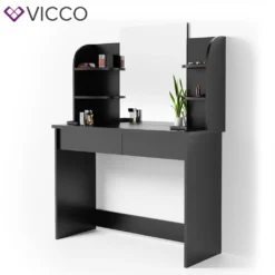 Vicco Schminktisch Charlotte Schwarz 108 X 139 X 40 Cm Holzwerkstoff -VIDAXL || HOMCOM Verkäufe 185cc7f64936b0e9cf5876c0a72f30ef