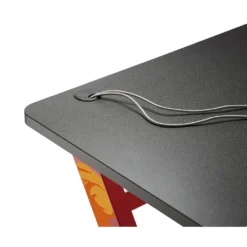 Computer Tisch Gaming Desk Schreibtisch Ergo PC-Tisch Mit Kabeldurchführungen -VIDAXL || HOMCOM Verkäufe 1919a585d22cb29868ee134633d5d7a7