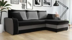 Mirjan24 Ecksofa Kris, Stilvoll Eckcouch Mit Bettkasten Und Schlaffunktion, L-Form Couch, Schlafsofa (Manila 18 + Manila 16) -VIDAXL || HOMCOM Verkäufe 1a3169e2de01b41e63a4a9597d55e779