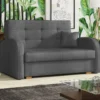 Mirjan24 Schlafsofa Viva Gold II Mit Bettkasten, Polstersofa Mit Schlaffunktion, Bettsofa Vom Hersteller (Kronos 22)