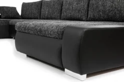 Mirjan24 Ecksofa Caro, U-Form Couch Mit Bettkasten Und Schlaffunktion, Polsterecke, Couchgarnitur Für Wohnzimmer (Soft 011 + Lawa 06) -VIDAXL || HOMCOM Verkäufe 1c7bd2f8a0cf3682fe3262d443e33ba8
