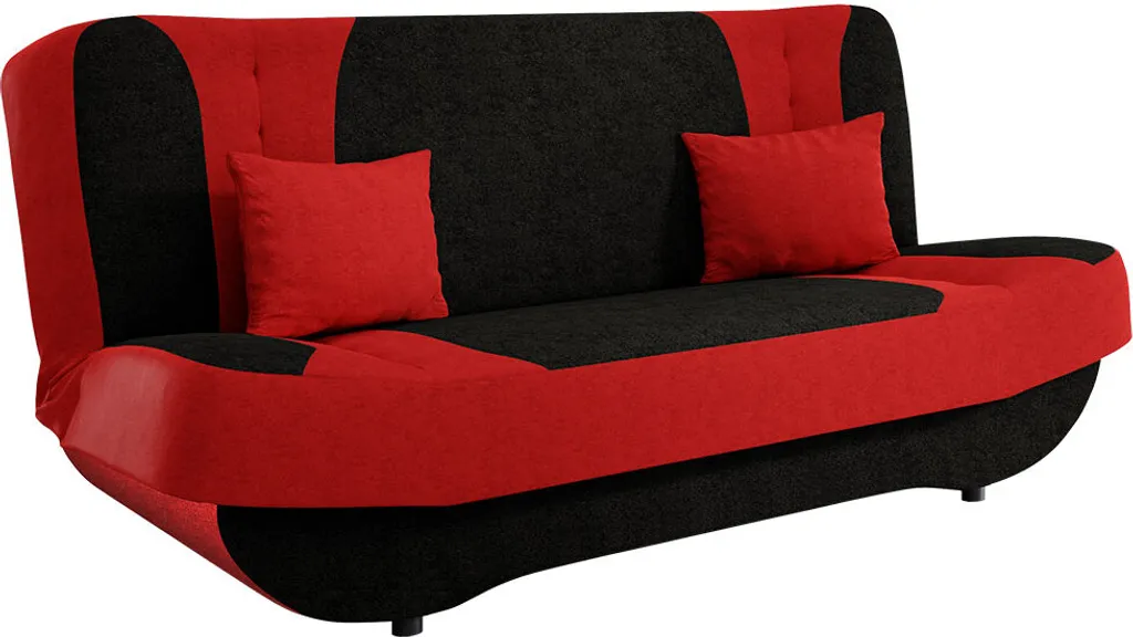 Mirjan24 Sofa Pinto Mit Bettkasten Und Schlaffunktion, Schlafsofa, Couch Vom Hersteller (Alova 04 + Alova 46) 2 Mirjan24 Sofa Pinto Mit Bettkasten Und Schlaffunktion, Schlafsofa, Couch Vom Hersteller (Alova 04 + Alova 46) – Bild 2