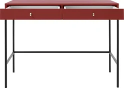 Mirjan24 Schminktisch Mono MT104 Mit 2 Schubladen, Griffe Aus Aluminium, Untergestell Aus Metall 18 X 18 Mm (Farbe: Beige) -VIDAXL || HOMCOM Verkäufe 2171e1338ba926fbbbb18cae0227dc70