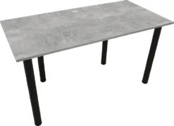 100x60 Arbeitstisch Computertisch Schreibtisch Holzoptik | Beton