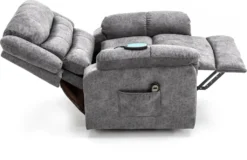 Merax Elektrisch Aufstehhilfe Relaxsessel Massagesessel Mit Heizfunktion Und Vibration, Fernsehsessel Mit Liegefunktion, Grau 20 Merax Elektrisch Aufstehhilfe Relaxsessel Massagesessel Mit Heizfunktion Und Vibration, Fernsehsessel Mit Liegefunktion, Grau -VIDAXL || HOMCOM Verkäufe 2a4a6b2e04393e4decae44d8f31392fe