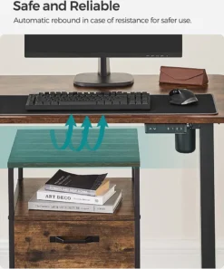 SONGMICS Höhenverstellbar Elektrisch Mit Motor, Höhenverstellbares Schreibtischgestell, Schreibtisch,Tischgestell Mit Memory-Funktion, Schreibtischständer Mit Haken Verstellbarer Tisch Schwarz LSD018B01 -VIDAXL || HOMCOM Verkäufe 2b83377866b3d0eada046409dcd3c858