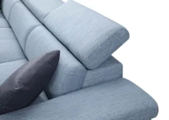 Sofa HWC-H92, Couch Ecksofa L-Form 3-Sitzer, Liegefläche Links, Blau-grau -VIDAXL || HOMCOM Verkäufe 2bf75cf7829be2a57317f8ca3b97bb17