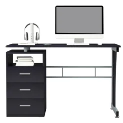 SixBros. Computerschreibtisch Mit Viel Stauraum, 3 Schubladen, Schreibtisch In Schwarz, 120 X 58 Cm S-352/2072 -VIDAXL || HOMCOM Verkäufe 2c2b3209bccab5b0bc6358436352bf7c