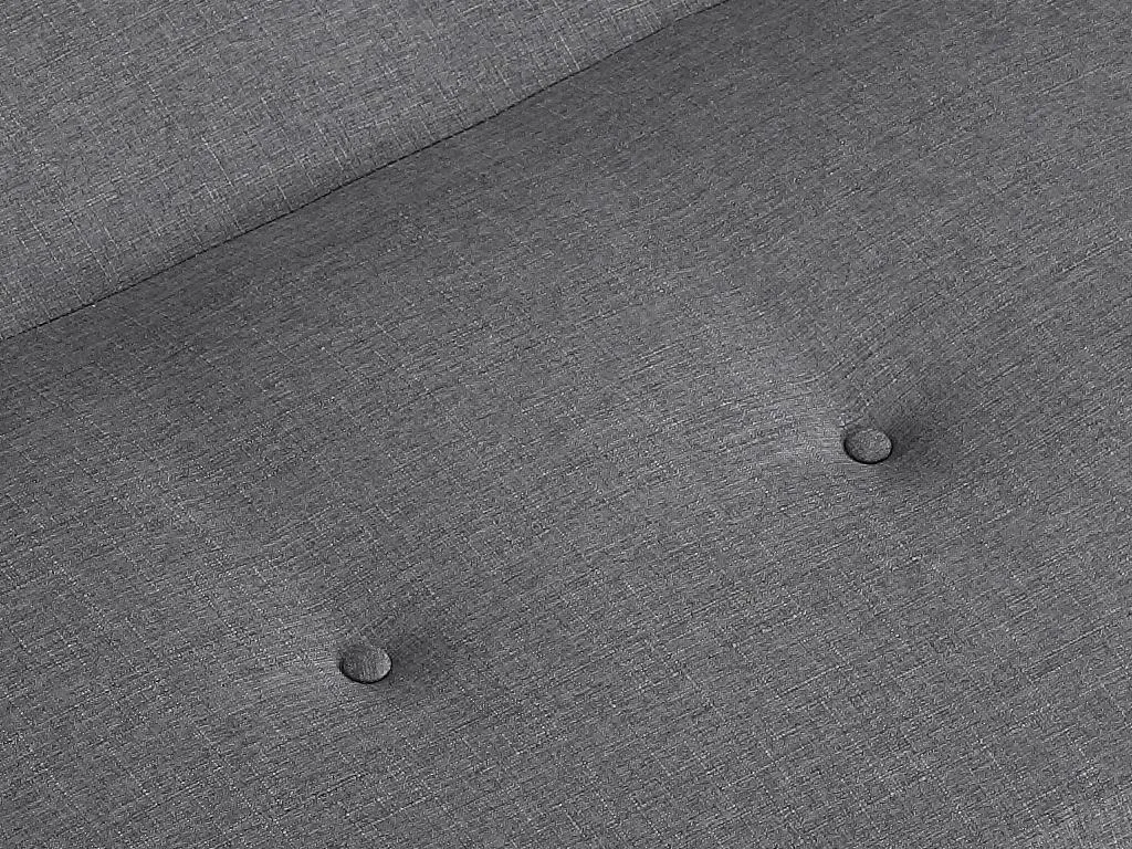 Schlafsofa 3-Sitzer - Stoff - Anthrazit - MAURICE 4 Schlafsofa 3-Sitzer - Stoff - Anthrazit - MAURICE – Bild 4