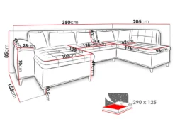 Mirjan24 Ecksofa Nikos, Eckcouch Mit Schlaffunktion, Wohnlandschaft Vom Hersteller (Zetta 294 + Zetta 291, Seite: Links) -VIDAXL || HOMCOM Verkäufe 2d3c5ebe1663978e71e53a46f7b0d708