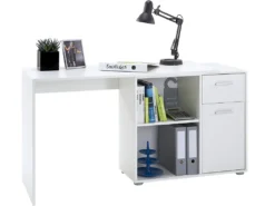 Möbelando Schreibtischkombination Schreibtisch Eckschreibtisch Arbeitstisch Carmen (Weiß) -VIDAXL || HOMCOM Verkäufe 2d5d9ac604c30fbf4381dee9463ec5c3