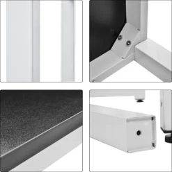 Merax Schreibtisch PC Tisch Computertisch 120 X 60 X 75cm Bürotisch, Arbeitstisch Officetisch PC-Tisch Esstisch Für Zuhause Büro Schlafzimmer, Schwarz-Weiß 9 Merax Schreibtisch PC Tisch Computertisch 120 X 60 X 75cm Bürotisch, Arbeitstisch Officetisch PC-Tisch Esstisch Für Zuhause Büro Schlafzimmer, Schwarz-Weiß -VIDAXL || HOMCOM Verkäufe 2d886dbb42203eb7ccce82c4f7281ef0