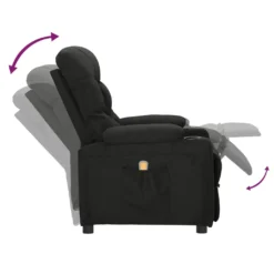 VidaXL Massagesessel Schwarz Stoff -VIDAXL || HOMCOM Verkäufe 2fd948329f688549d7afc53d70d128ab