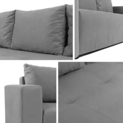 Mirjan24 Schlafsofa Martina Mit Schlaffunktion Und Bettkasten, Polstersofa, Stilvoll Polstercouch Vom Hersteller (Farbe: Manila 16) -VIDAXL || HOMCOM Verkäufe 301429a6710f7afa25799dfc664ffb39