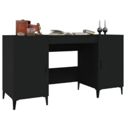 VidaXL Schreibtisch Schwarz 140x50x75 Cm Holzwerkstoff -VIDAXL || HOMCOM Verkäufe 316f5415109ae4f1e1ce0f6e5933b8cb