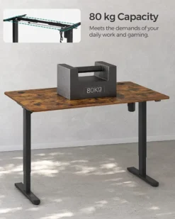 SONGMICS Höhenverstellbar Elektrisch Mit Motor, Höhenverstellbares Schreibtischgestell, Schreibtisch,Tischgestell Mit Memory-Funktion, Schreibtischständer Mit Haken Verstellbarer Tisch Schwarz LSD018B01 -VIDAXL || HOMCOM Verkäufe 31f623783bd5c6a06525ac258cbb01f0