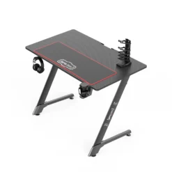 Pro-Tec Gaming Tisch Oakland 100 X 60 Cm Computertisch Mit Getränkehalter Kopfhörerhaken Controller-Ständer XXL-Mousepad Schreibtisch Bis Max. 80 Kg Stahlgestell Schwarz -VIDAXL || HOMCOM Verkäufe 32dee26ee2d8be46a78f1e54669e4e2d