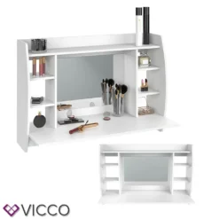VICCO Wandschminktisch Max Frisiertisch Frisierkommode Schminktisch Weiß 14 VICCO Wandschminktisch Max Frisiertisch Frisierkommode Schminktisch Weiß -VIDAXL || HOMCOM Verkäufe 3340c1ec0cdd4bab67161d8eb98dce96