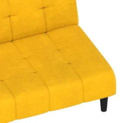 VidaXL Schlafsofa 2-Sitzer Gelb Samt -VIDAXL || HOMCOM Verkäufe 3377a4b891c282513110a2f075188814