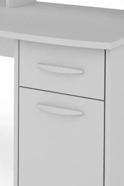 ByLIVING Schreibtisch Fantastic, 180x65 Cm, Melamin Weiß, Griffe Kunststoff Silberfarben 9 ByLIVING Schreibtisch Fantastic, 180x65 Cm, Melamin Weiß, Griffe Kunststoff Silberfarben -VIDAXL || HOMCOM Verkäufe 33ee9426d93d40caccfafc8c57b85463